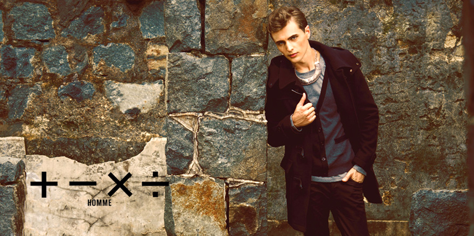 ＋－×÷homme男装