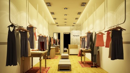 途索女装店铺形象