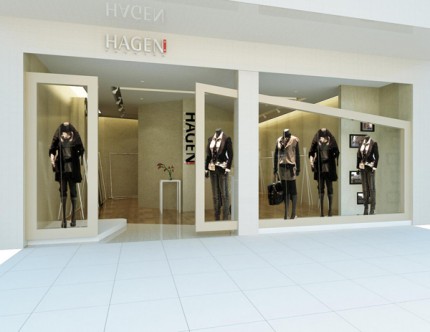 哈根女装店铺展示