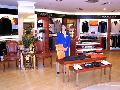 JACKARMANY男装店铺形象