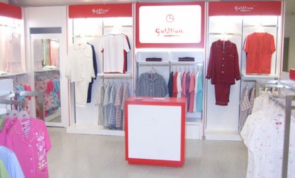 金利来内衣店铺展示