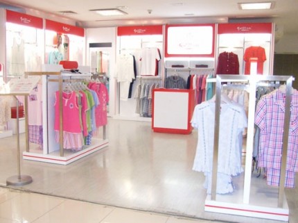 金利来内衣店铺展示