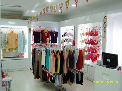 韩姿娜内衣店铺展示