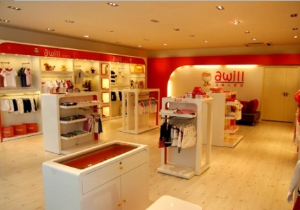 艾唯儿童装店铺形象