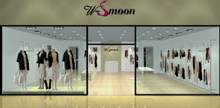 w女装店铺展示