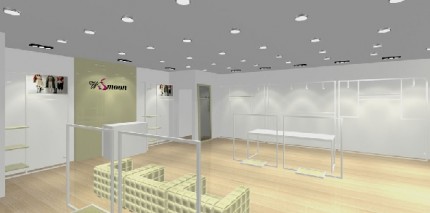 w女装店铺展示