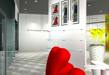 桑芭丝女装店铺展示