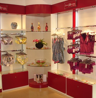 珍妮花内衣店铺展示