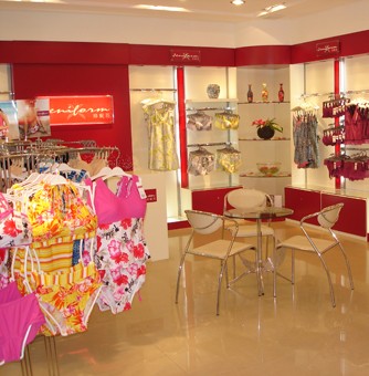 珍妮花内衣店铺展示