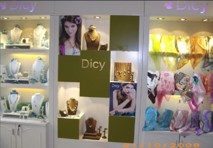 迪茜饰品店铺形象