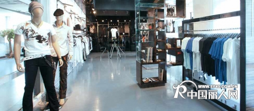 甲骨文男装店铺展示