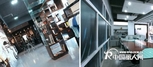 甲骨文男装店铺展示