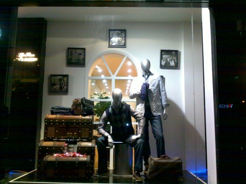 沙田国际风尚男装店铺形象