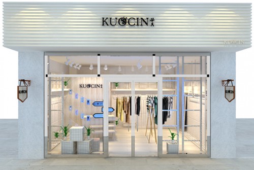 谷其女装店铺形象