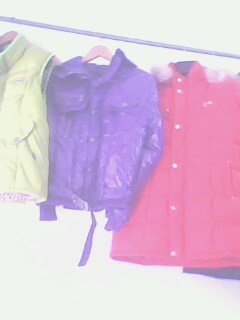 羽绒服店铺展示