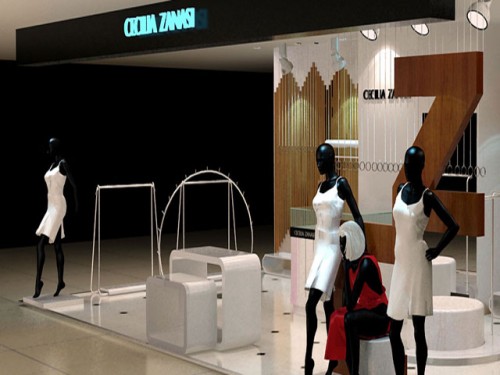 圣妮女装店铺形象