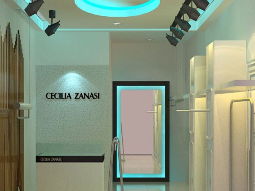 圣妮女装店铺形象