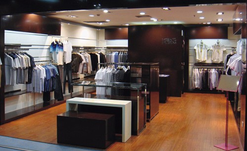 曼茨帛男装店铺形象