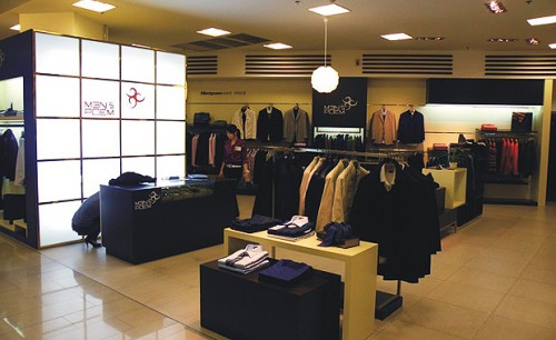 曼茨帛男装店铺形象