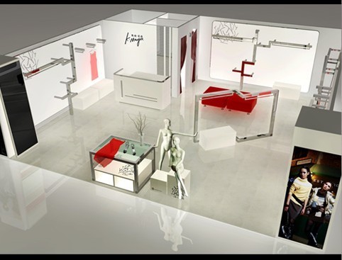 凯迪·米拉女装店铺展示