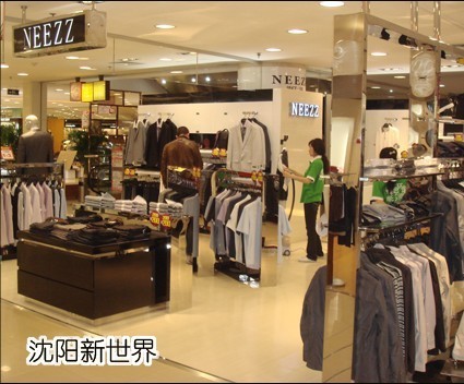 尼爵男装店铺展示