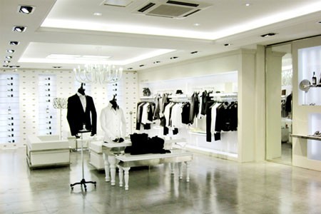 杰尼轩诗男装店铺展示
