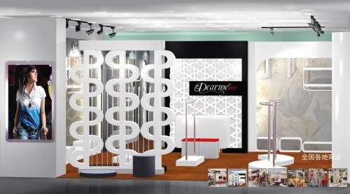 Dearme蒂尔蜜女装店铺展示
