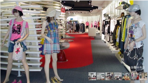 Dearme蒂尔蜜女装店铺展示