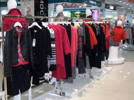 奥诗丹女装店铺形象