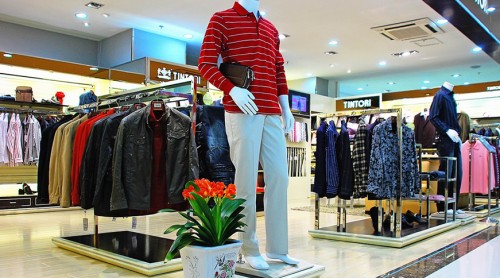 添多利男装店铺形象