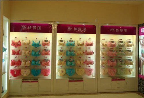 依曼丽内衣店铺展示