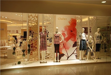 巧帛女装店铺展示