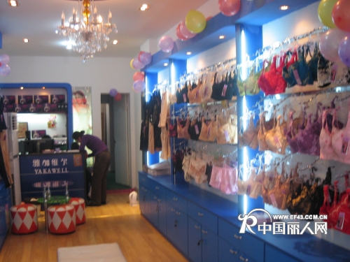 雅加维尔内衣店铺形象