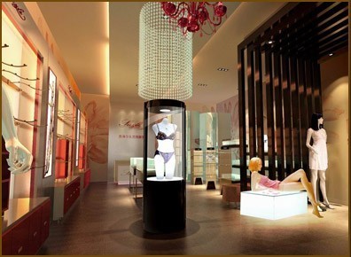 苏泽尔内衣店铺形象