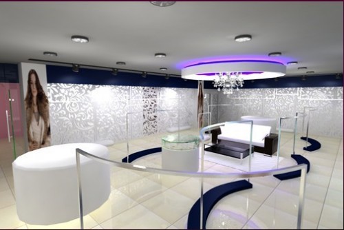 针线经典女装店铺展示