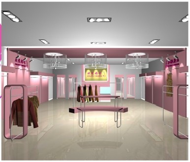 欢悦妈咪女装店铺展示