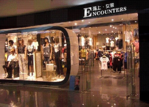 遇上女装店铺展示