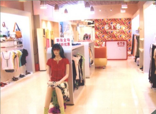 6T6女装店铺展示
