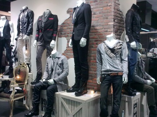 狼道男装店铺形象