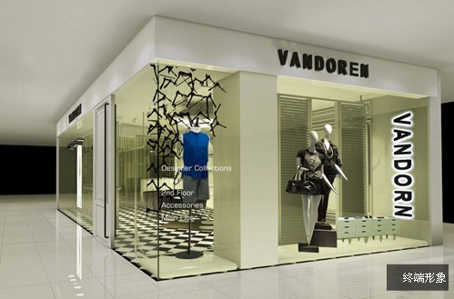 范多伦女装店铺展示