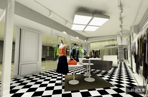 范多伦女装店铺展示