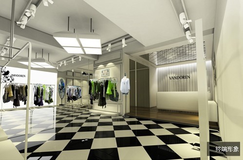 范多伦女装店铺展示
