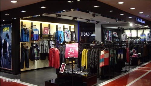 力高牛仔店铺展示