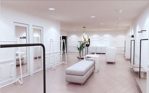 F.BURG珐珀女装店铺展示