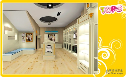 季季乐童装店铺展示