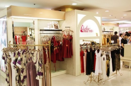 米娅美内衣店铺展示