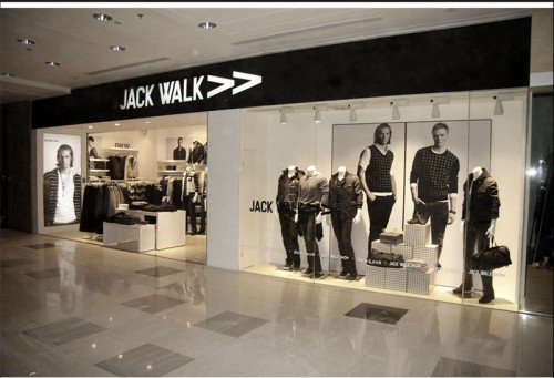 杰克沃克男装店铺展示