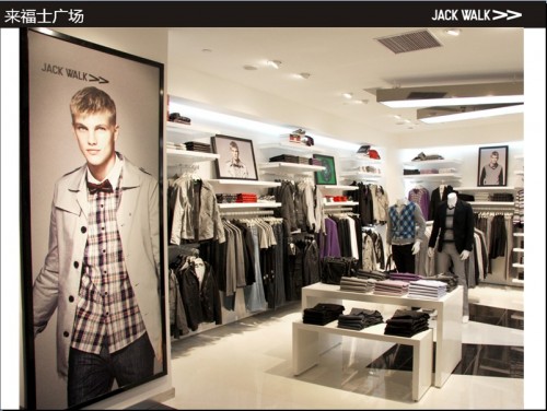 杰克沃克男装店铺展示