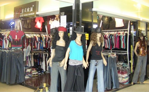 港式欧派女装店铺形象