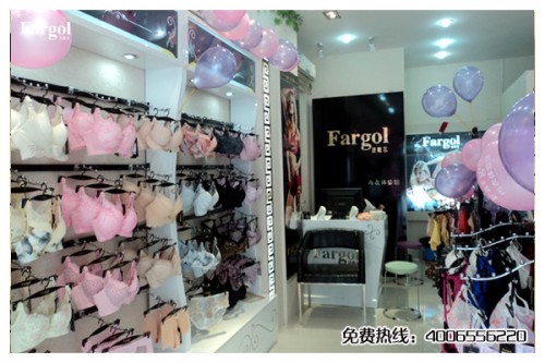 法歌尔内衣店铺形象